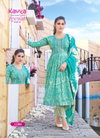 Zeenat Vol 11 By Kavya Capsule Foil Printed Readymade Suits Wholesale Market In Surat
